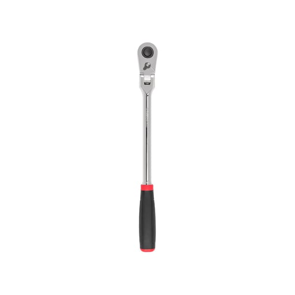 Tekton 1/2 Inch Drive x 14 Inch Flex Head Quick-Release Comfort Grip Long Ratchet SRH32214 - main